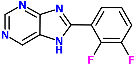(图片) MC080141 8-(2,3-Difluorophenyl)-7H-purine